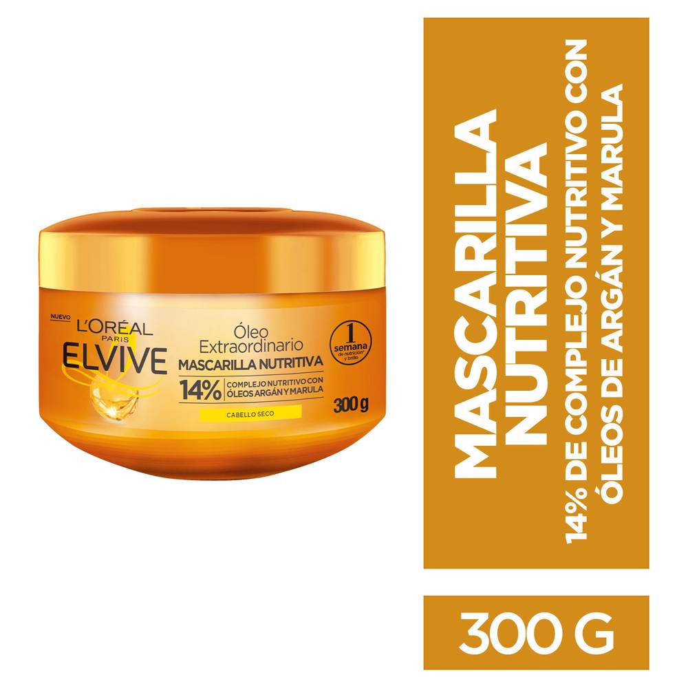 ELVIVE crema óleo mascarilla nutritiva (300 ml)