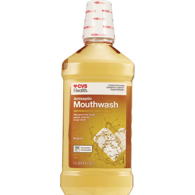 Cvs Mouthwash Antiseptic Original (1 Liter)