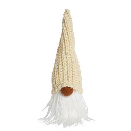 Way To Celebrate Cream Hat Gnome, 8 Inch