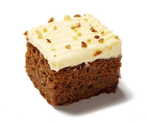 Baked Provisions Carrot Cake Slice 2 Per Pack 270Gm