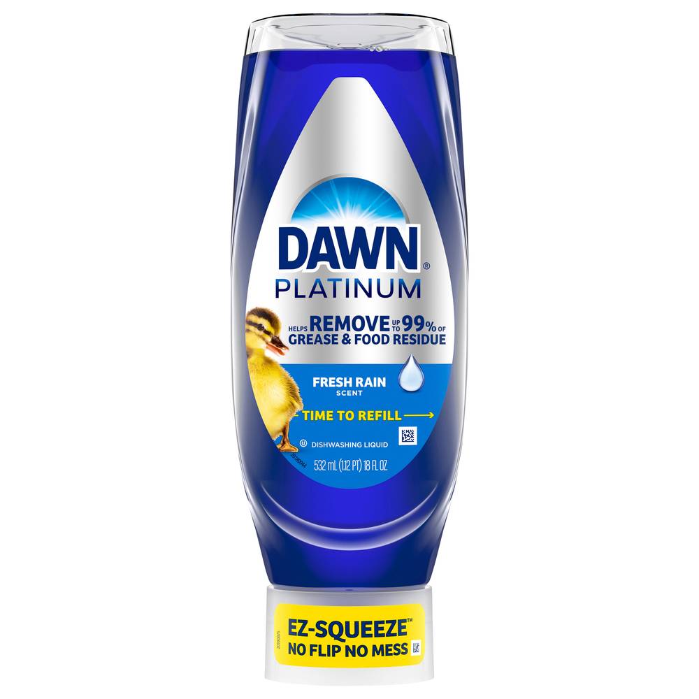 Dawn Platinum Ez-Squeeze Refreshing Dishwashing Liquid (fresh rain)