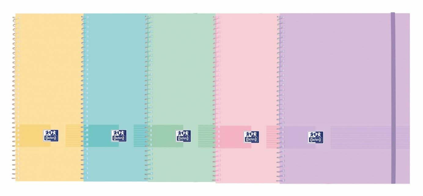 Capa Catálogo Espiral 20 Bolsas Live&Go Pastel Oxford