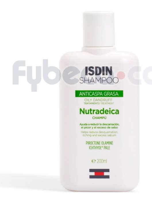 Isdin Nutradeica Shampoo Anticaspa Grasa  200Ml