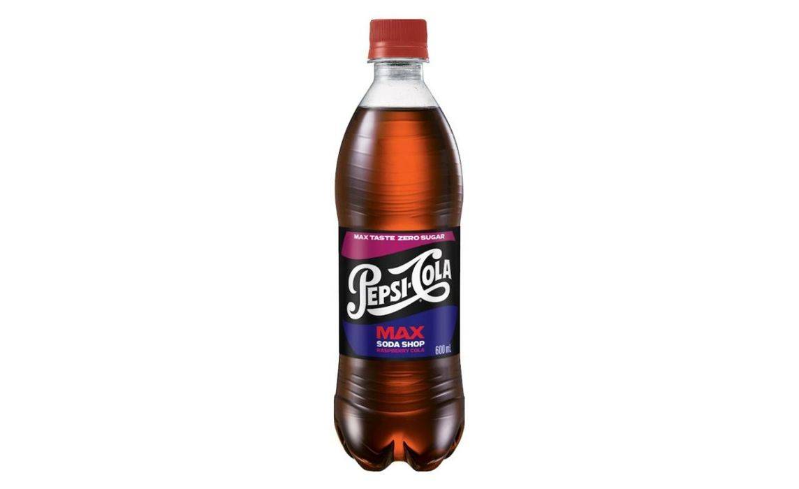 Pepsi Max Raspberry Sodashop 600mL