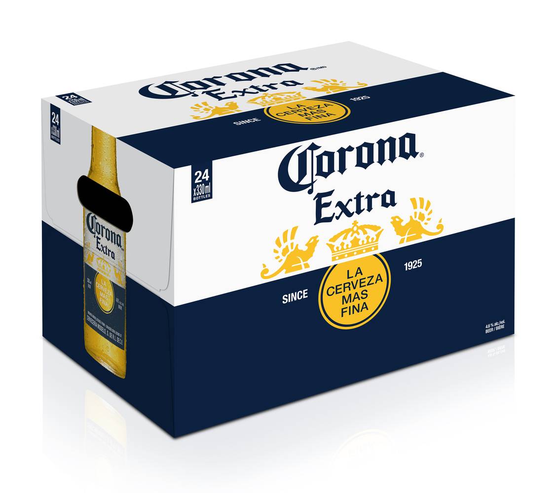 Corona Extra Mexican Lager Beer (24 x 330 ml)