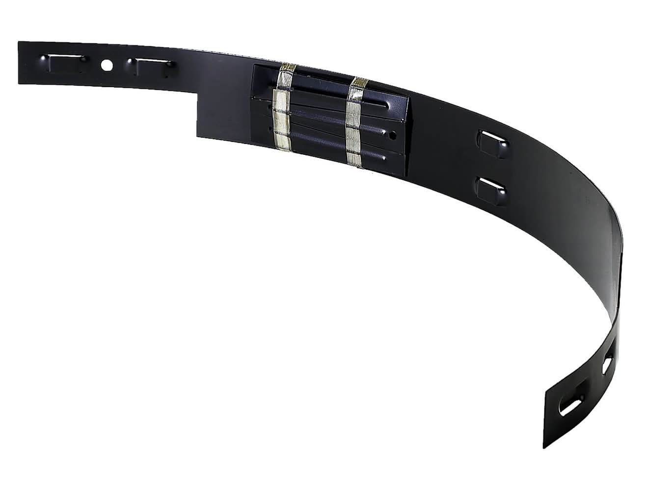 Colmet 4 x 4-in Tree Ring Black Texture Steel Landscape edging section with stakes