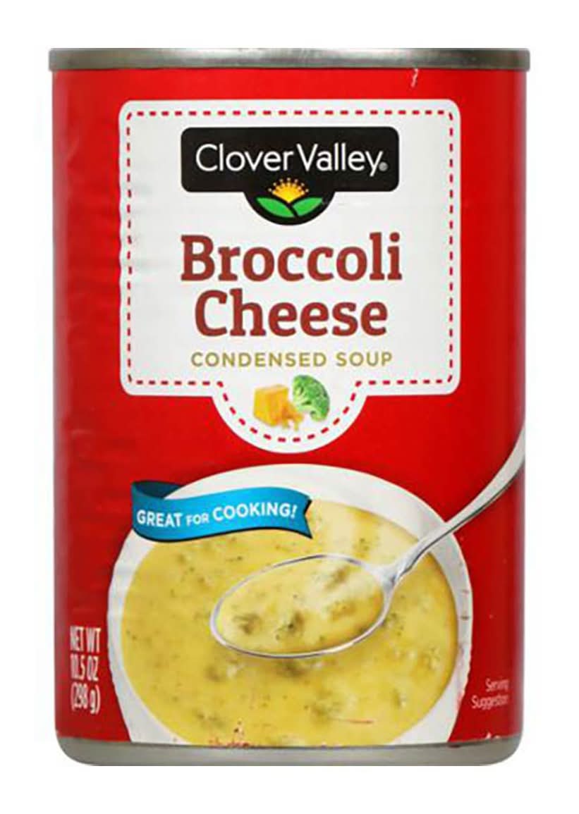 Clover Valley Broccoli Cheese Condensed Soup 10.5 Oz
