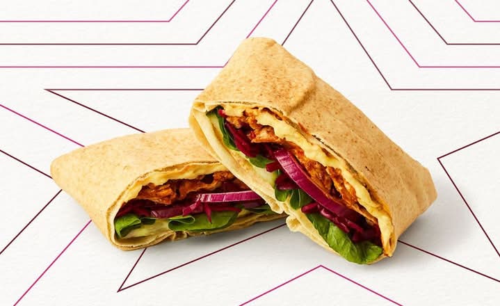 Shawarma Spiced Chicken Flatbread