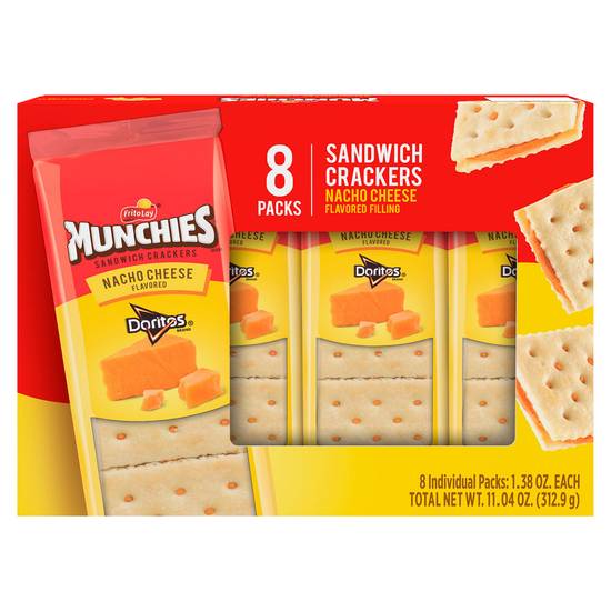 Munchies Sandwich Crackers (nacho cheese)