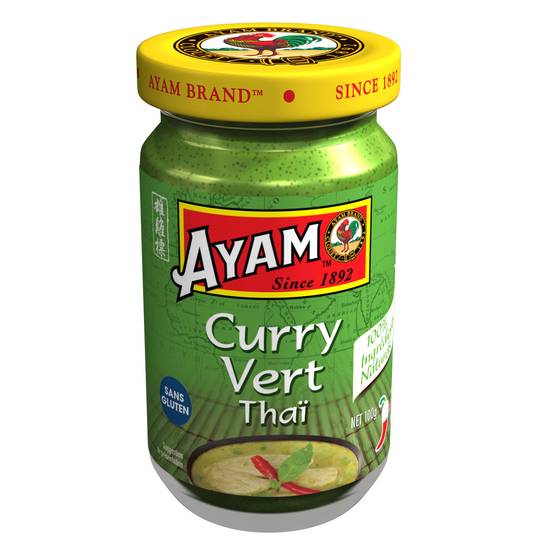 Ayam - Pâte de curry vert