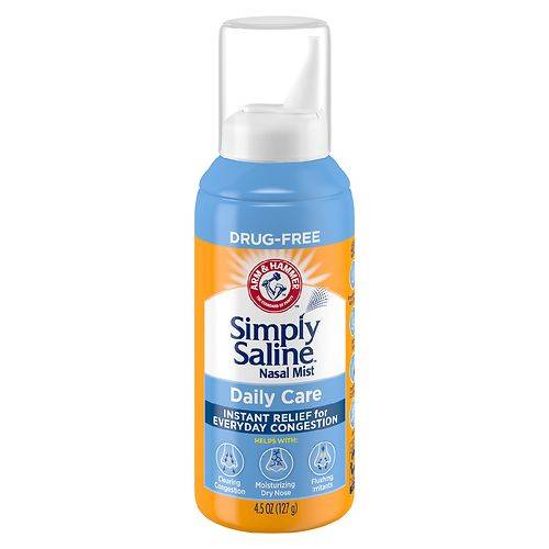 Simply Saline Nasal Mist Instant Relief for Everyday Congestion - 4.5 oz