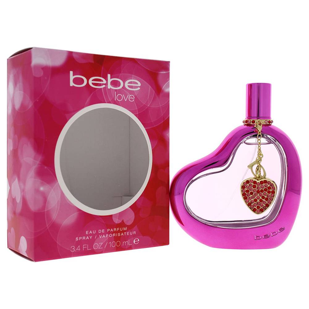 Bebe Love Eau De Parfum Spray (3.4 fl oz)