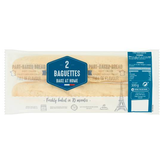 Part-Baked Bread Baguettes (2 ct)