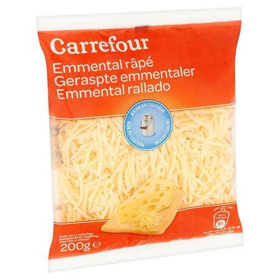 Carrefour Geraspte Emmentaler 200 g