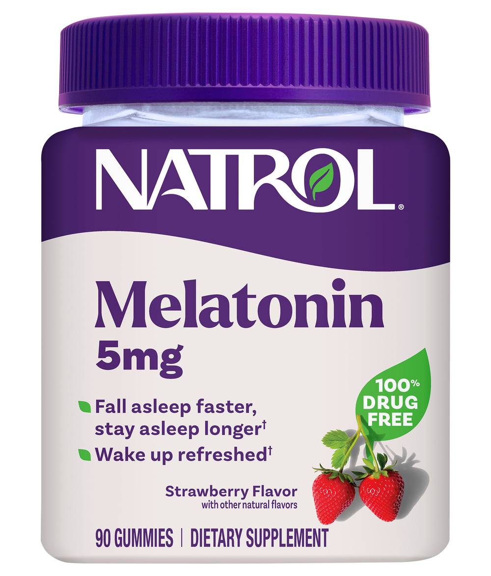 Natrol Melatonin Sleep Gummies, Strawberry (90 ct)