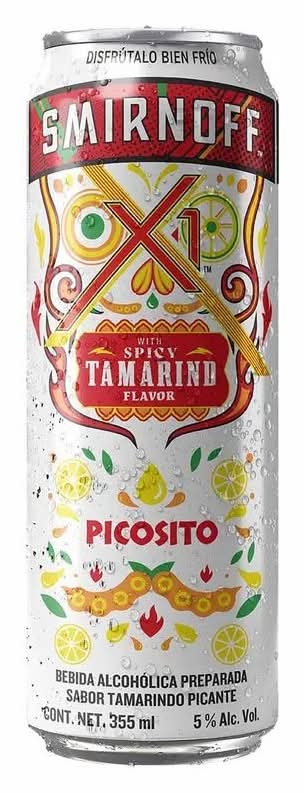 Smirnoff · Bebida alcohólica preparada vodka, tamarindo (355 ml)