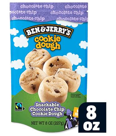 Ben & Jerry's Chocolate Chip Cookie Dough Chunks 8oz Pouch