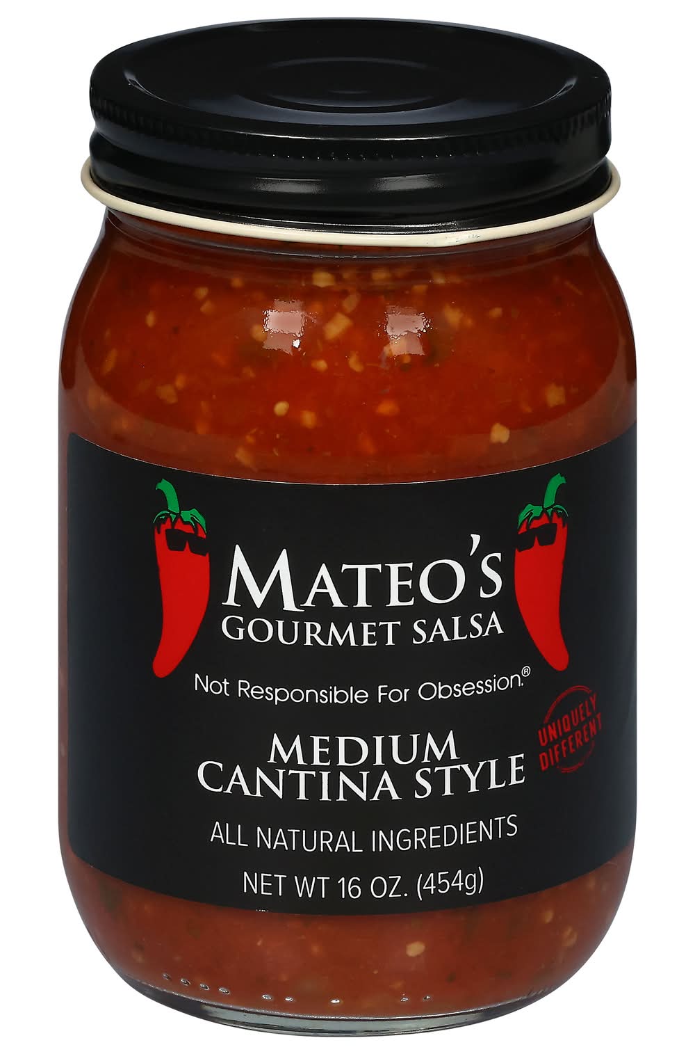 Mateo’s Medium Gourmet Salsa, Cantina Style (16 oz)