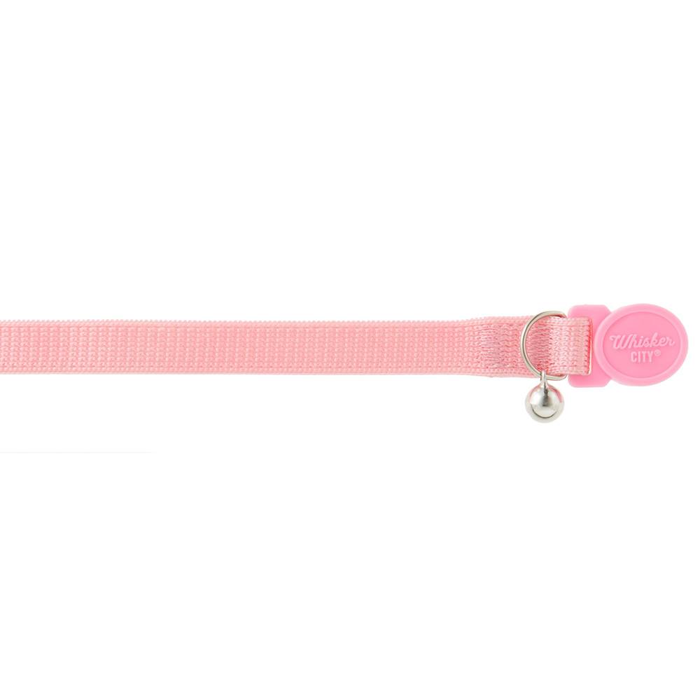 Whisker City® Easy Release Kitten & Cat Collar (Color: Pink, Size: Cat (Adult))