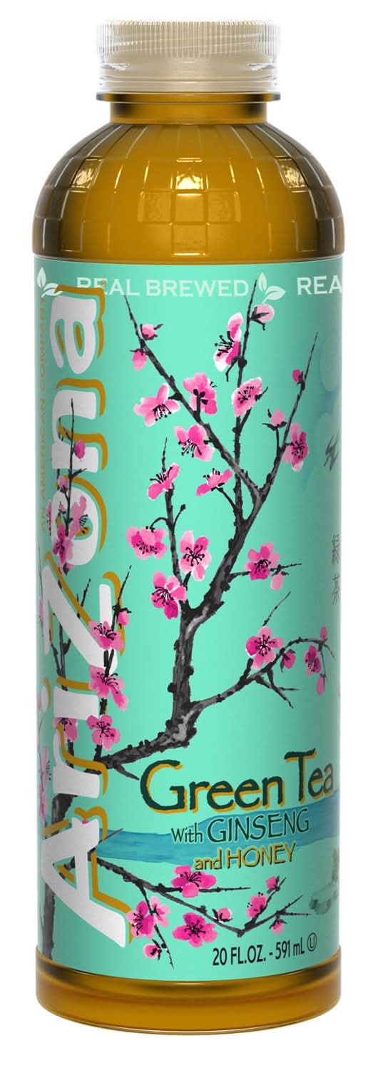 Arizona Green Tea With Ginseng And Honey Beverage 20 Oz 1 Pk