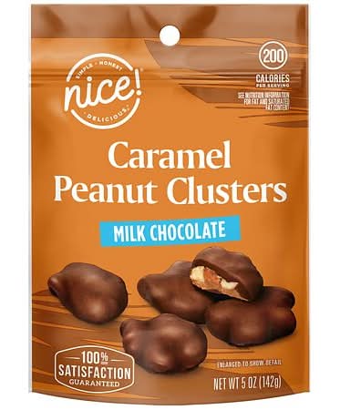 Nice! Caramel Peanut Clusters, Milk Chocolate (5 oz)