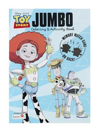 Jumbo Coloring & Activity Book Toy Story