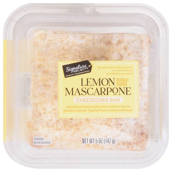 Signature Select Lemon Mascarpone Cheesecake Bar (5 oz)