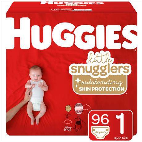 Huggies Little Snugglers Baby Diapers Size 1 (320 g)