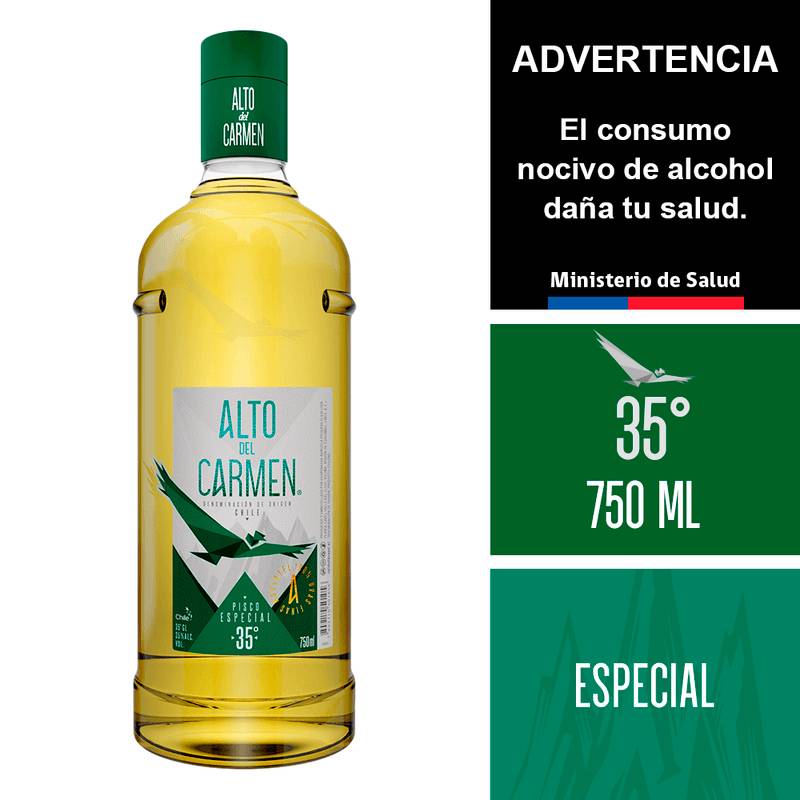 Alto del Carmen · Pisco especial (750 ml)