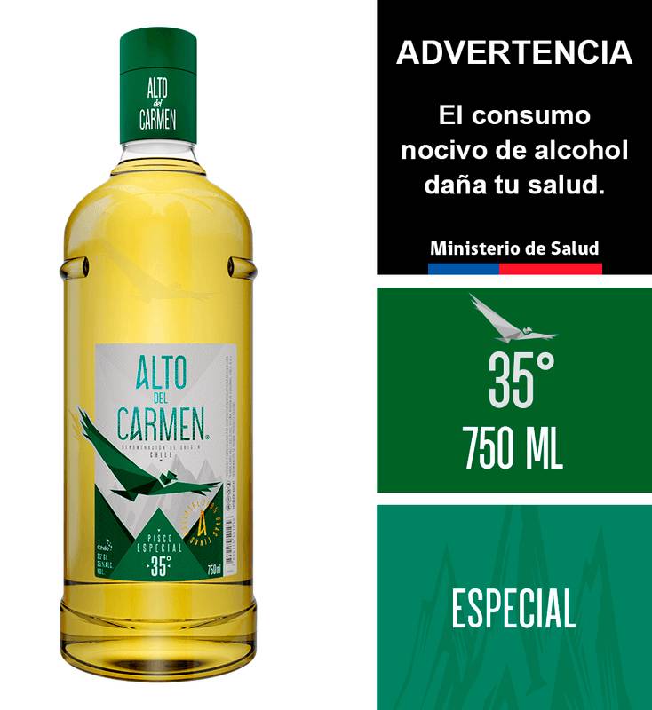 Alto del Carmen · Pisco especial (750 ml)
