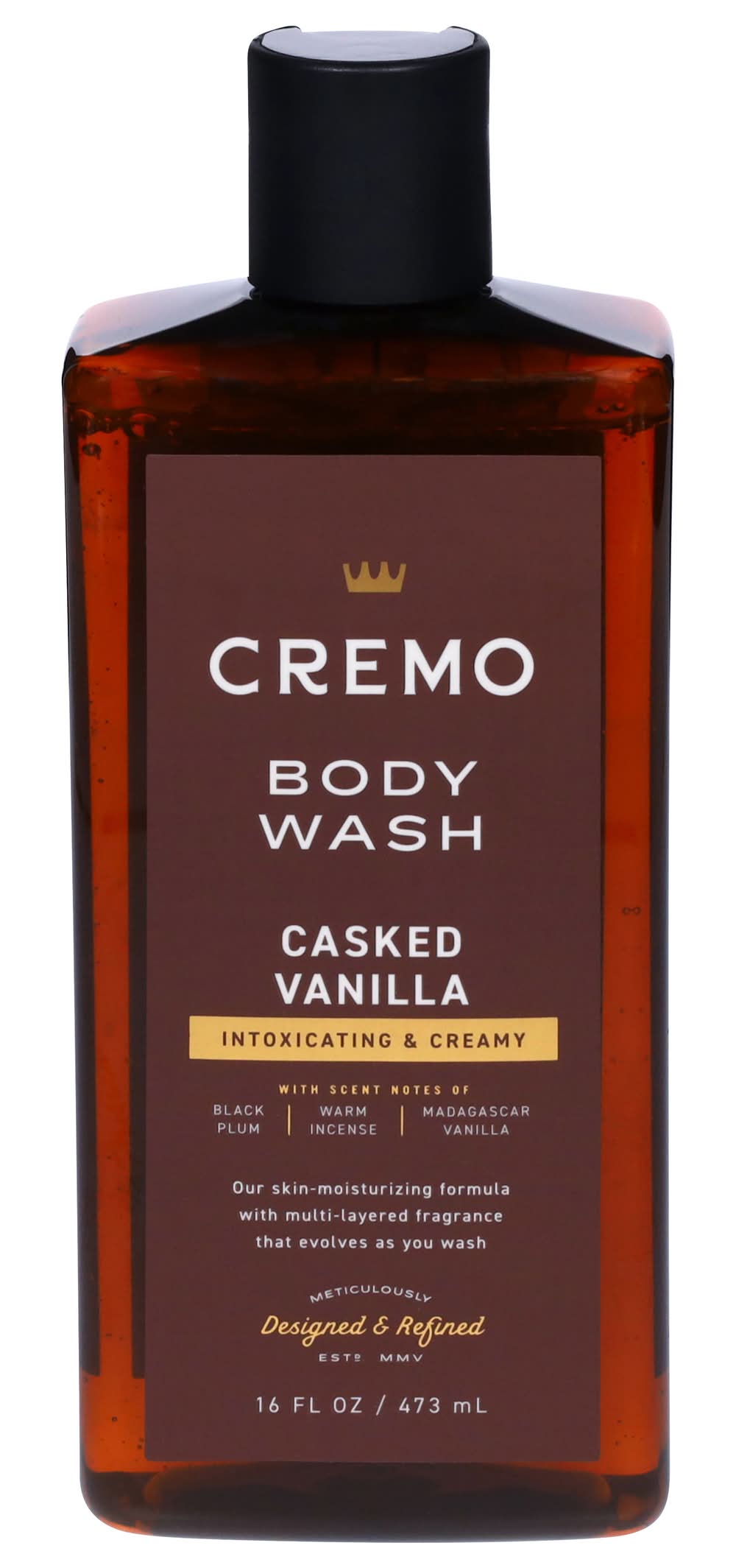 Cremo Body Wash, Casked Vanilla (16 fl oz)