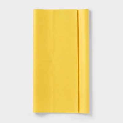 Spritz Gift Wrap Tissue Paper, 16.5x24 in, Yellow (8 ct)