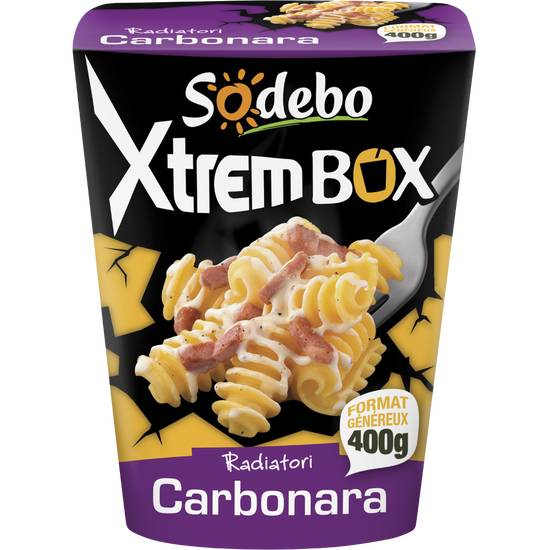 Xtrem Box - Radiatori - A La Carbonara Sodebo 400 gr