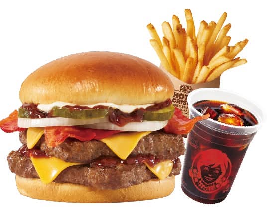 ジャックダニエルBBQバーガーダブルセット