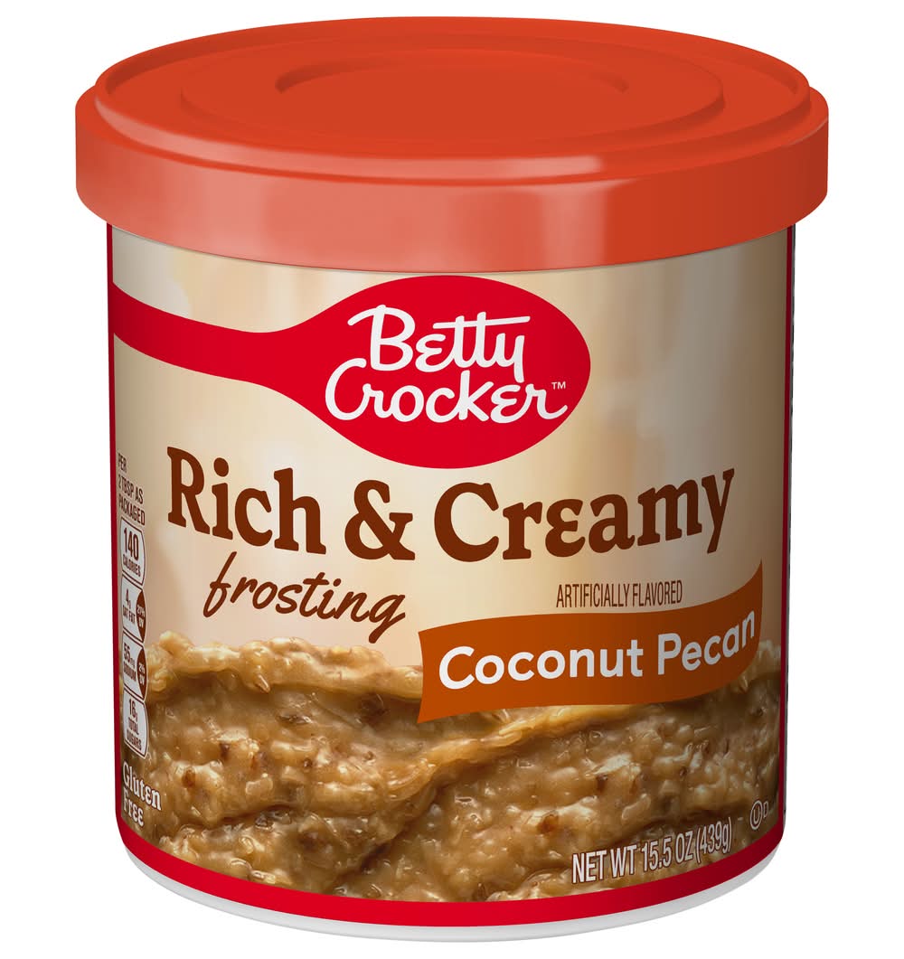Betty Crocker Rich & Creamy Coconut Pecan Frosting (15.5 oz)