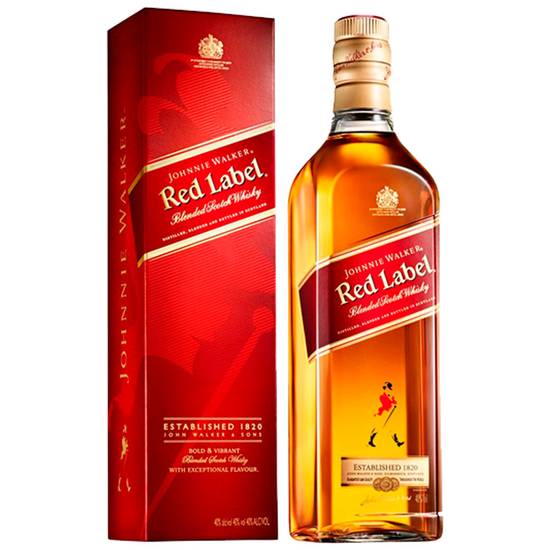 Whisky Johnnie Walker Red (Rojo)