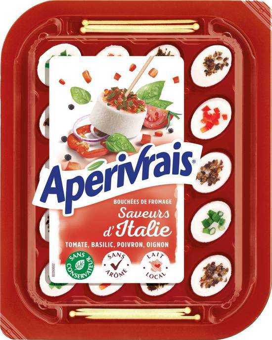 Apérivrais fromage apéritif saveurs d'italie