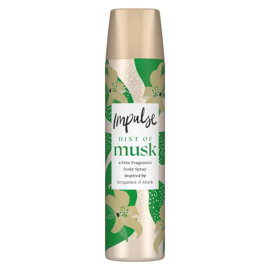 Impulse Body Spray Hint Of Musk (75ml)