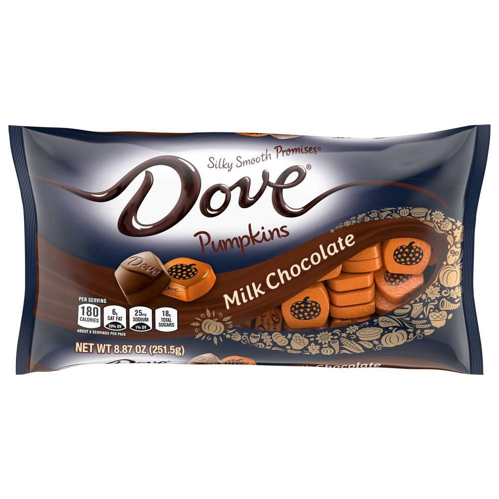 Dove Pumpkins Milk Chocolate (8.9 oz)