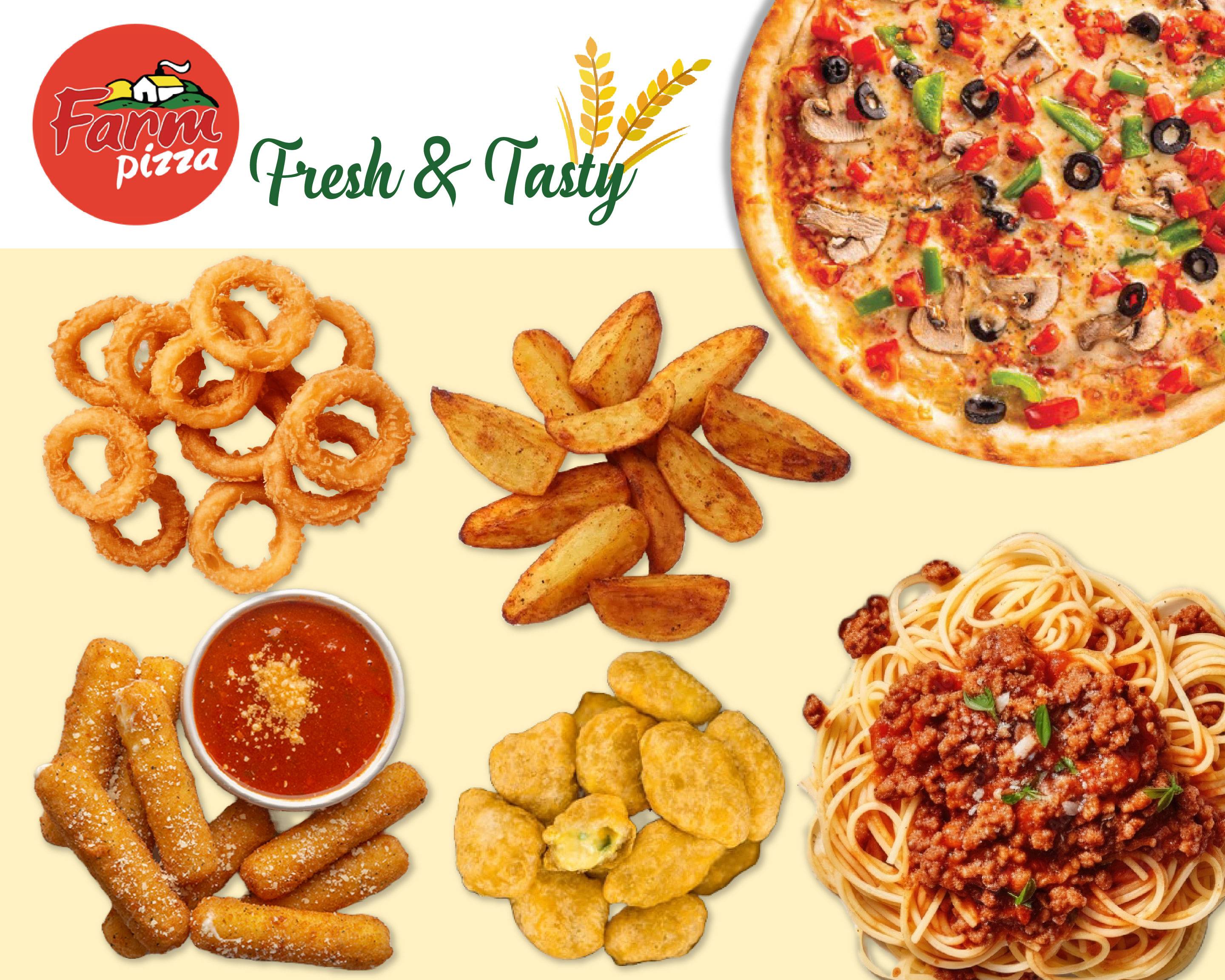 Farm Pizza Menu Deals & Prices - Basildon Delivery - Order with Uber Eats