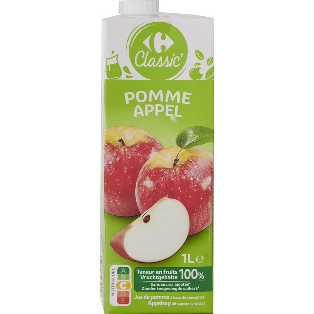 Carrefour - Jus de pomme (1L)