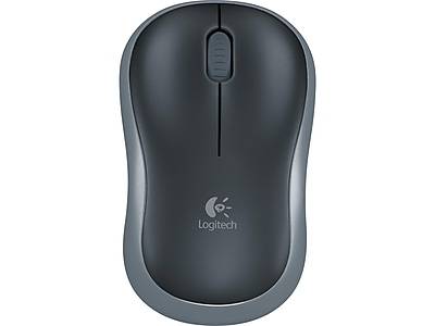 Logitech Swift Gray M185 Ambidextrous Wireless Mouse