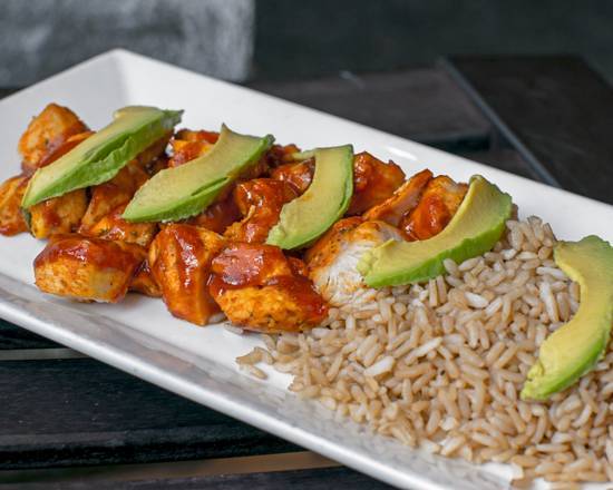 BBQ Chicken Avocado Plate