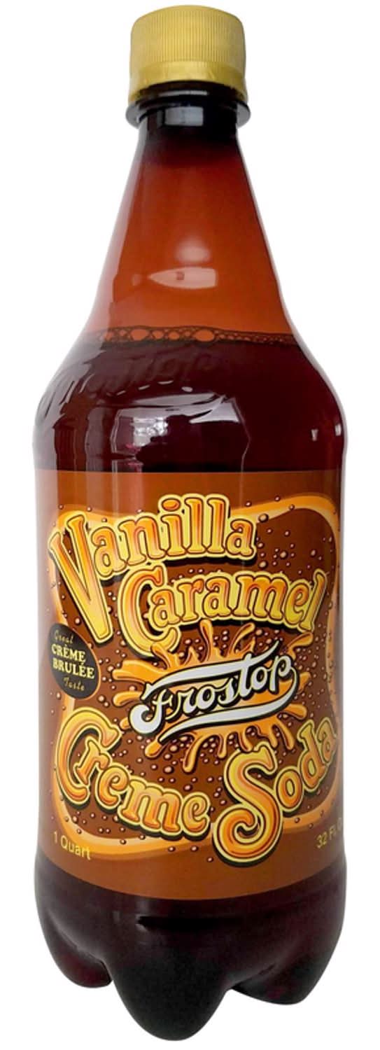 Frostop Vanilla Caramel Creme Soda 32 Oz 1 Pk