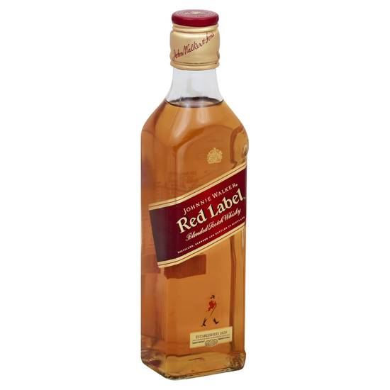 Johnnie Walker Red Label Blended Scotch Whisky (375 ml)
