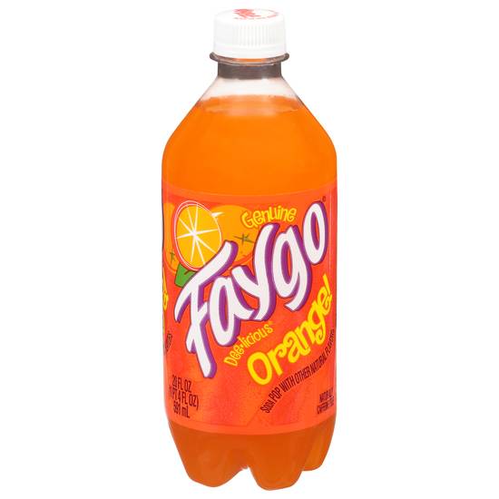 Faygo Naturally Caffeine Free Orange Soda (20 fl oz )