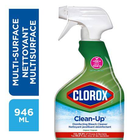 Clorox Clean-Up Disinfectant Bleach Cleaner (946 ml)