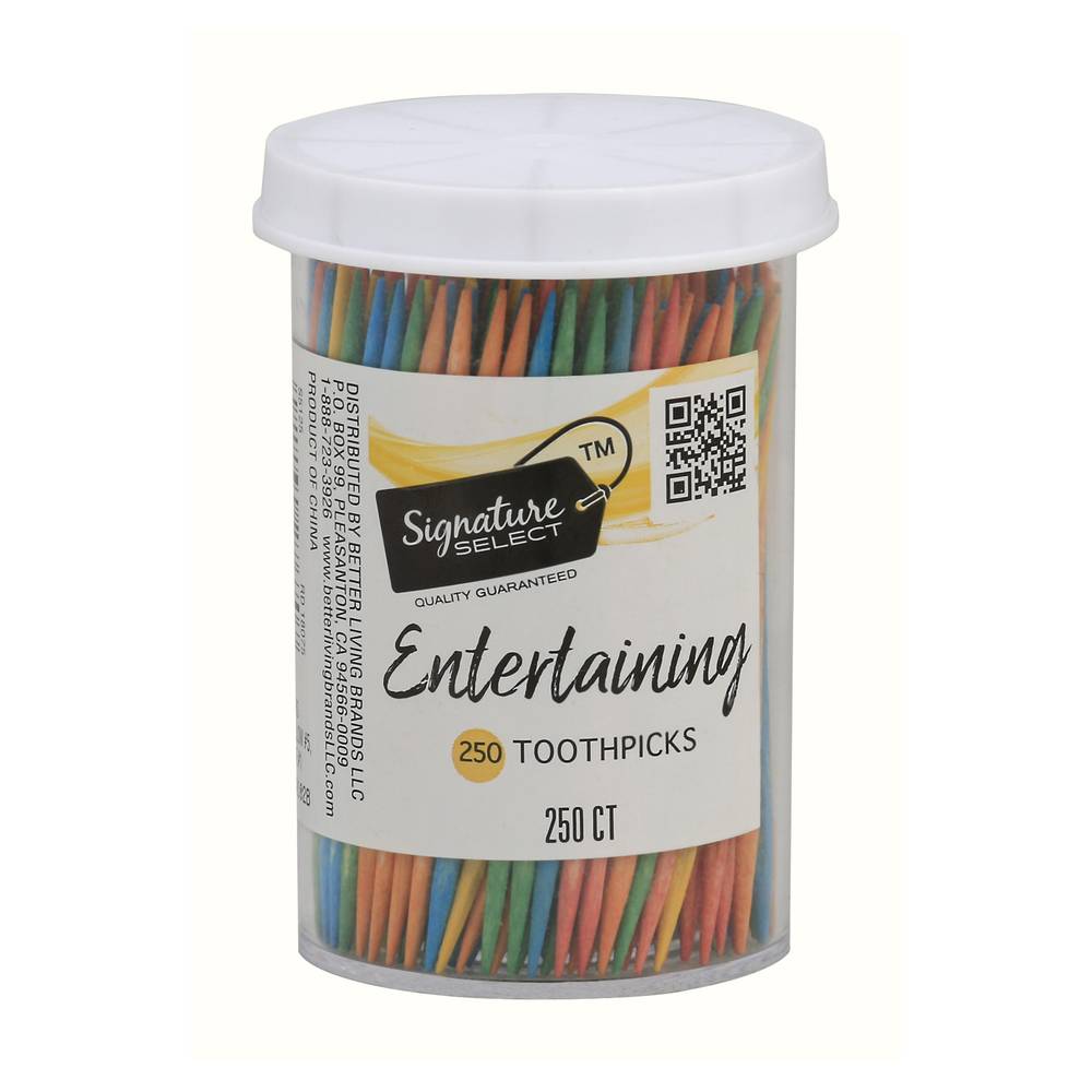 Signature Select Entertaining Toothpicks (250 ct)