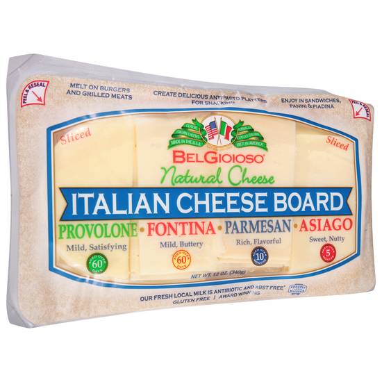Belgioioso Sliced Italian Cheese Board