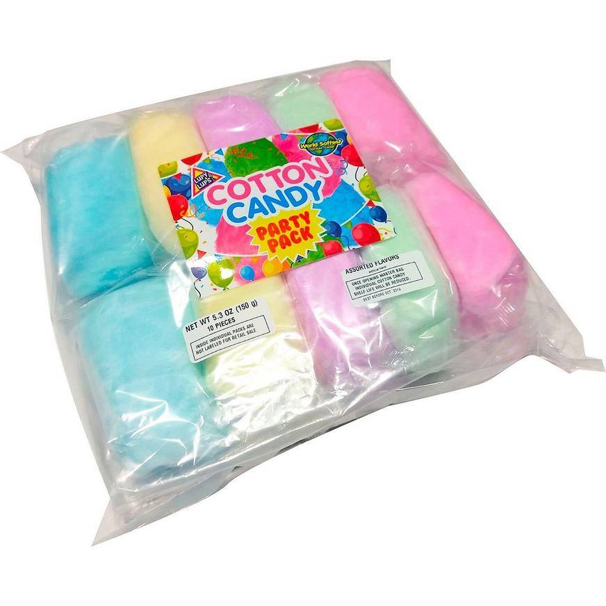 Party City Cotton Candy Party pack (10 ct)